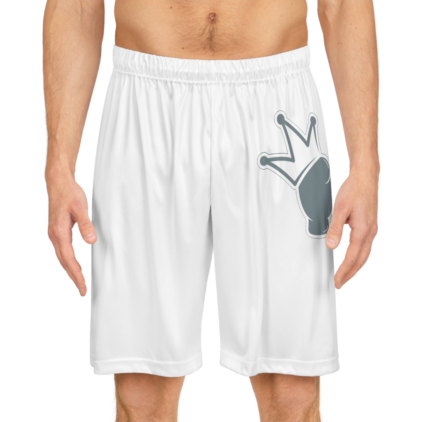 Basketball Shorts AOP - Logo Printed Athletic Wear - Comfortable Sports Shorts for Men - Gift